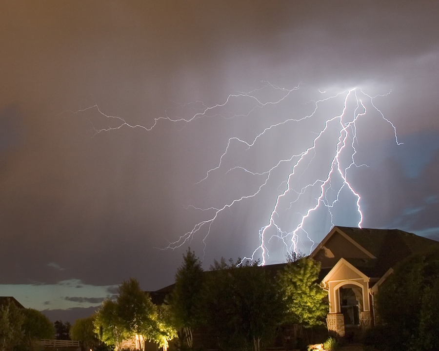 How a Lightning Strike Affects Your Albuquerque Home